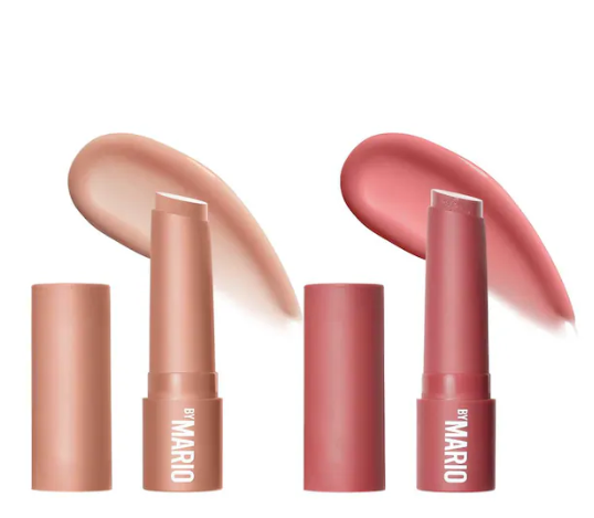 Mini MoistureGlow™ On The Go Plumping Lip Serum Duo - Nude Glow & Bronze Glow / MAKEUP BY MARIO