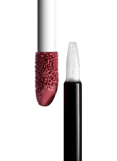 LE ROUGE DUO ULTRA TENUE Ultrawear Liquid Lip Colour / INTENSE ROSEWOOD - Chanel.