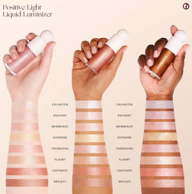 Mini Positive Light Liquid Luminizer / Mesmerize - Rare Beauty by Selena Gomez.