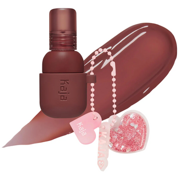 Jelly Charm Glazed Lip Stain & Blush With Keychain /06 Micha Glaze - Kaja.