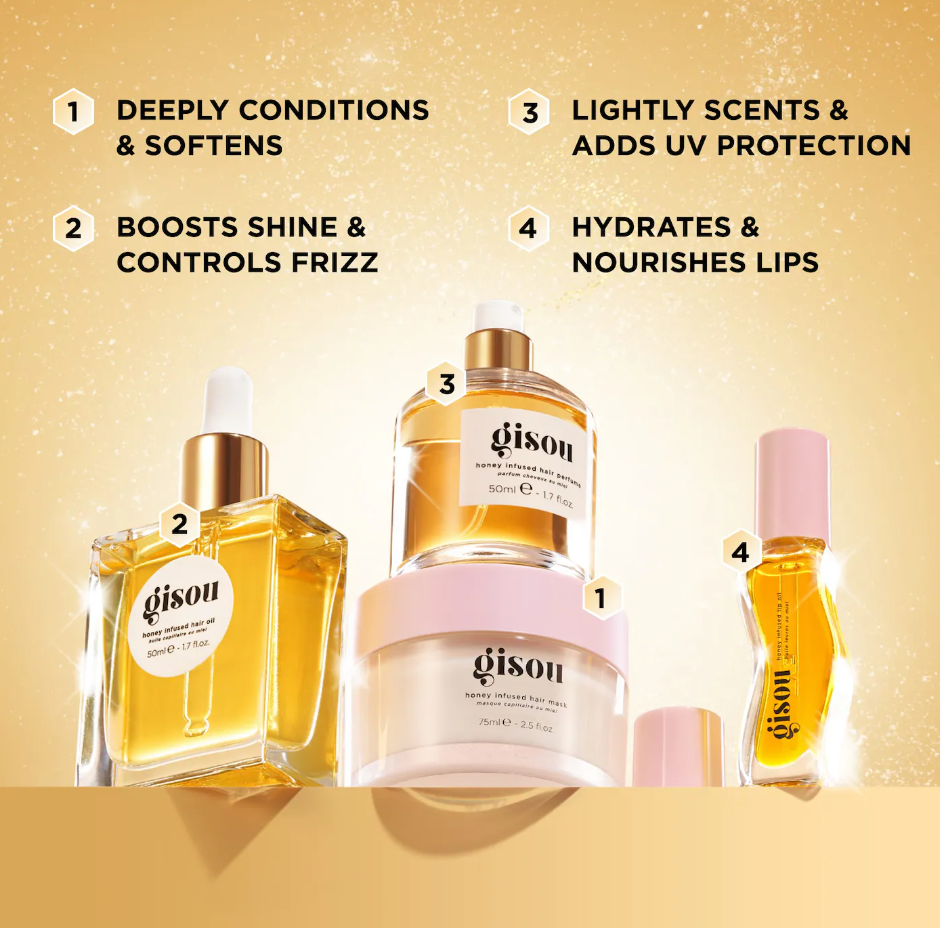 Honey Glow Icons Bestsellers Gift Set  / Gisou