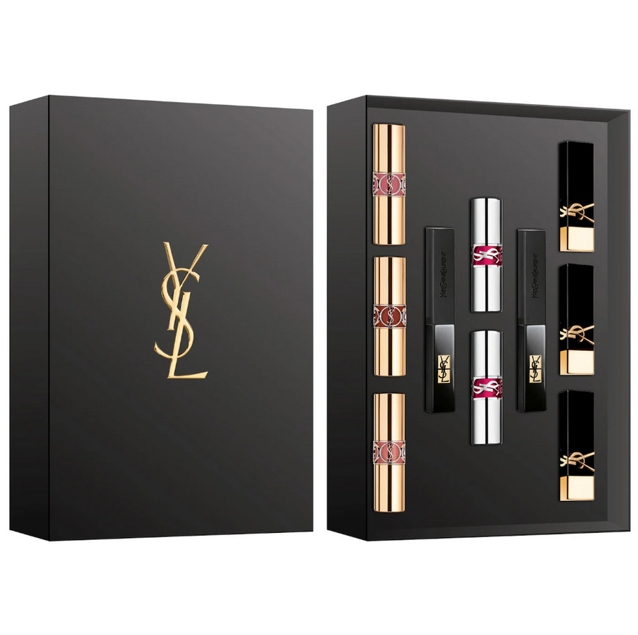 10-Piece Lipstick Showroom Vault / NYves Saint Laurent  - PREVENTA.
