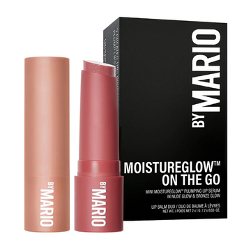 Mini MoistureGlow™ On The Go Plumping Lip Serum Duo - Nude Glow & Bronze Glow / MAKEUP BY MARIO