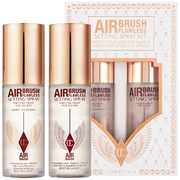 Mini Airbrush Flawless Setting Spray Duo Set / Charlotte Tilbury.