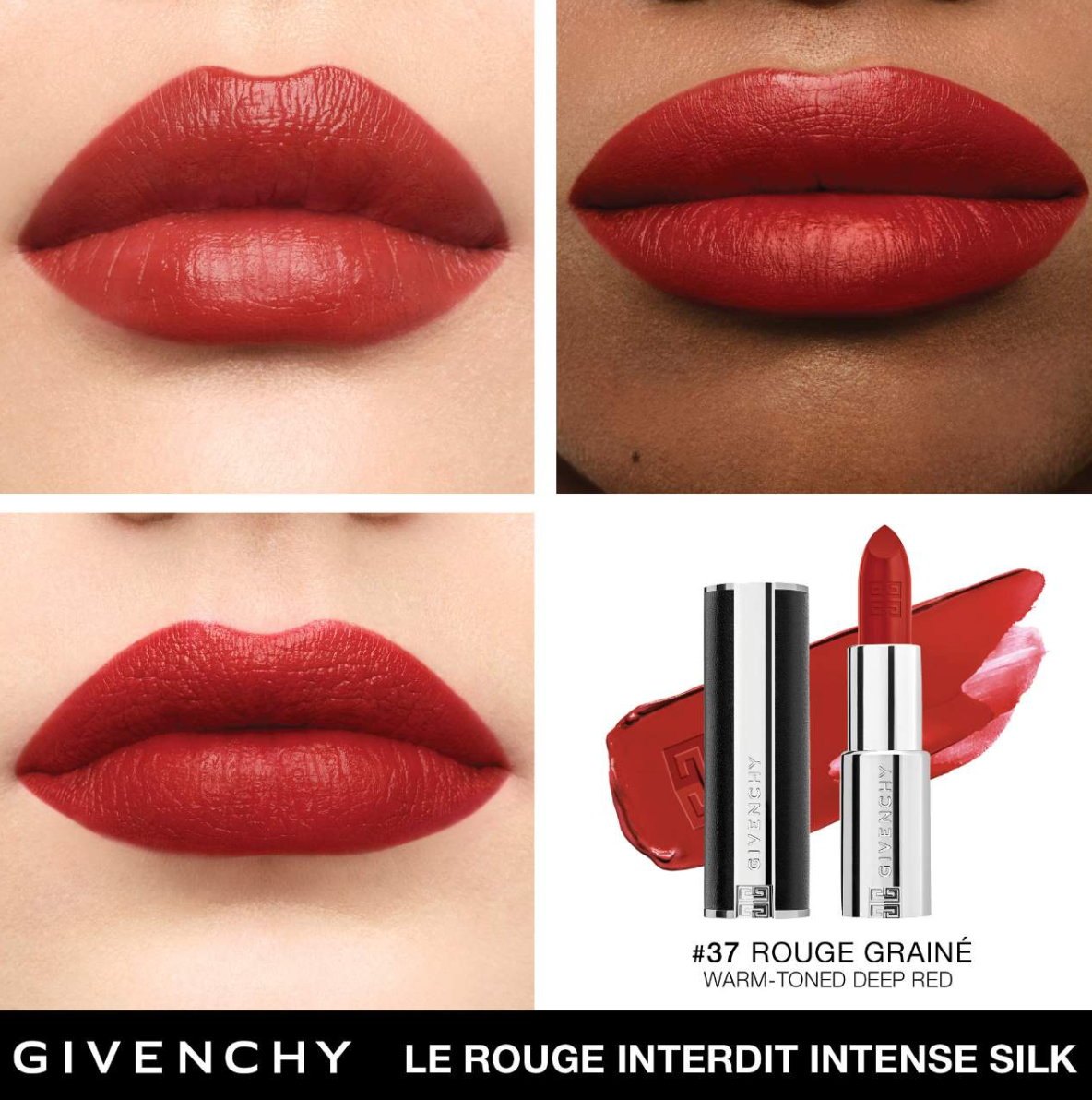 Givenchy Mini Le Rouge Interdit Intense Silk Limited Edition Lip Set