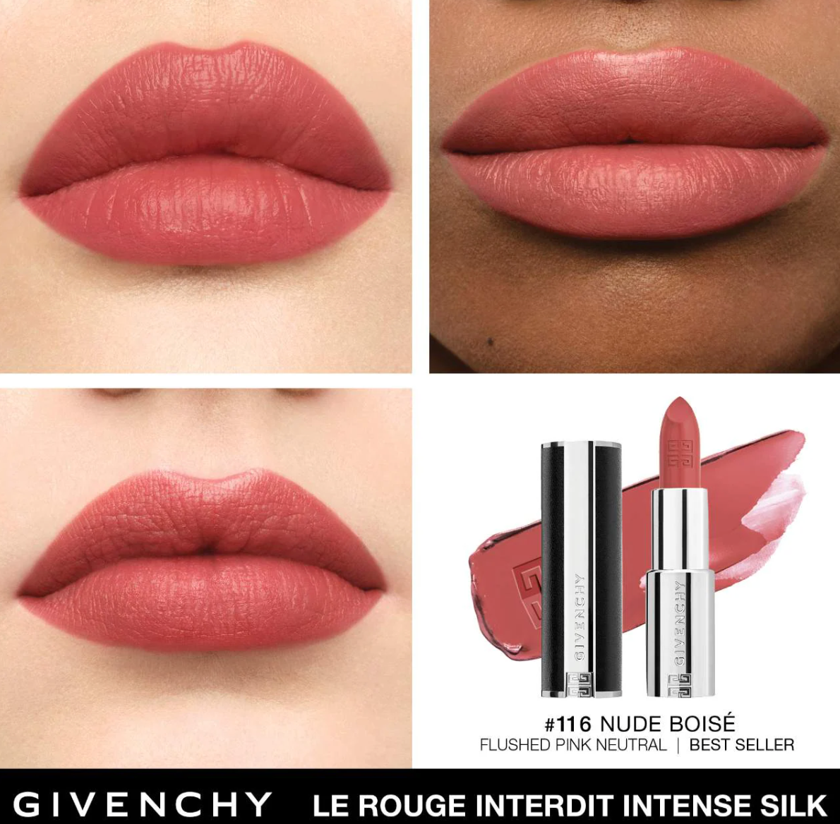 Givenchy Mini Le Rouge Interdit Intense Silk Limited Edition Lip Set