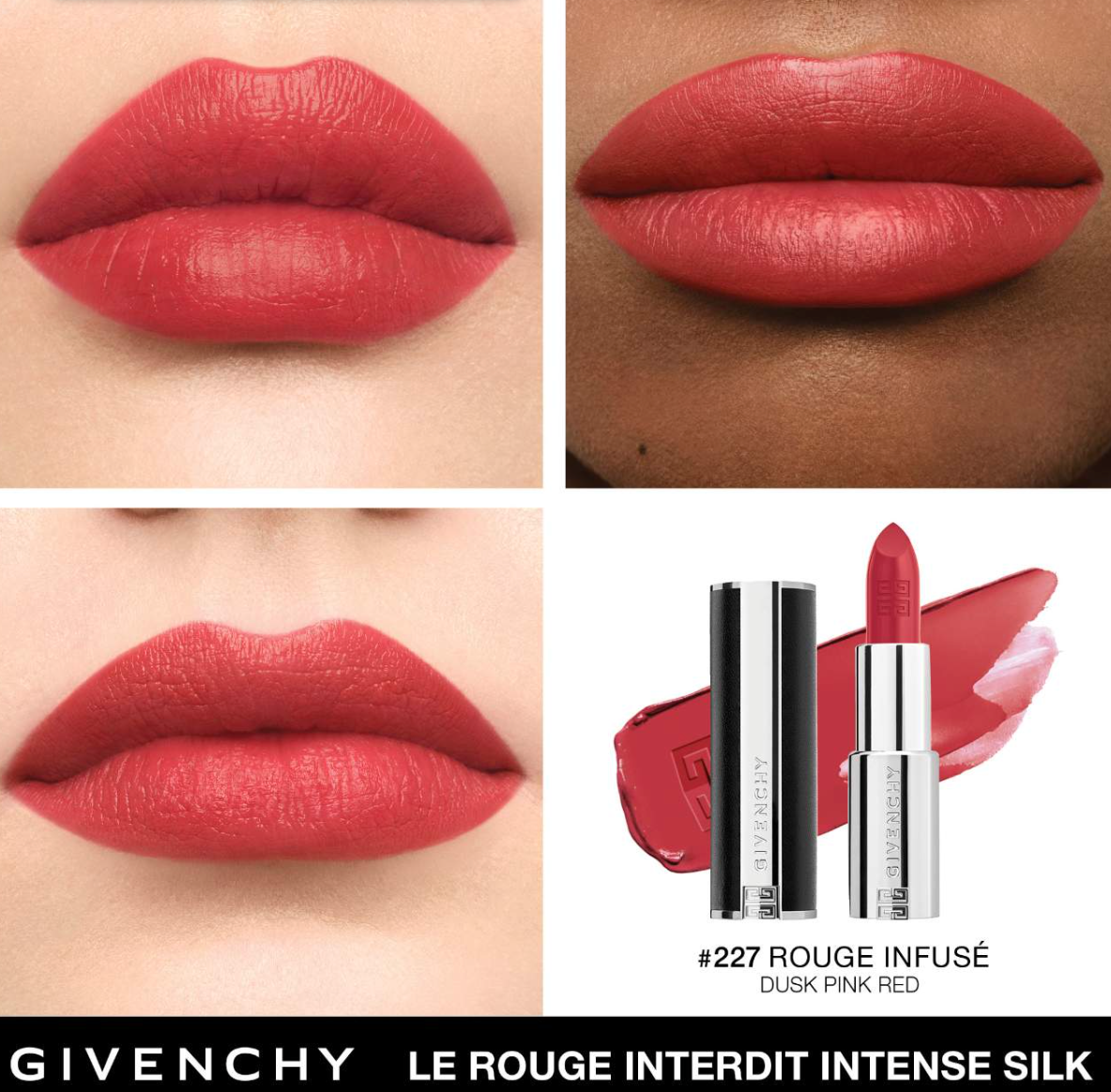 Givenchy Mini Le Rouge Interdit Intense Silk Limited Edition Lip Set