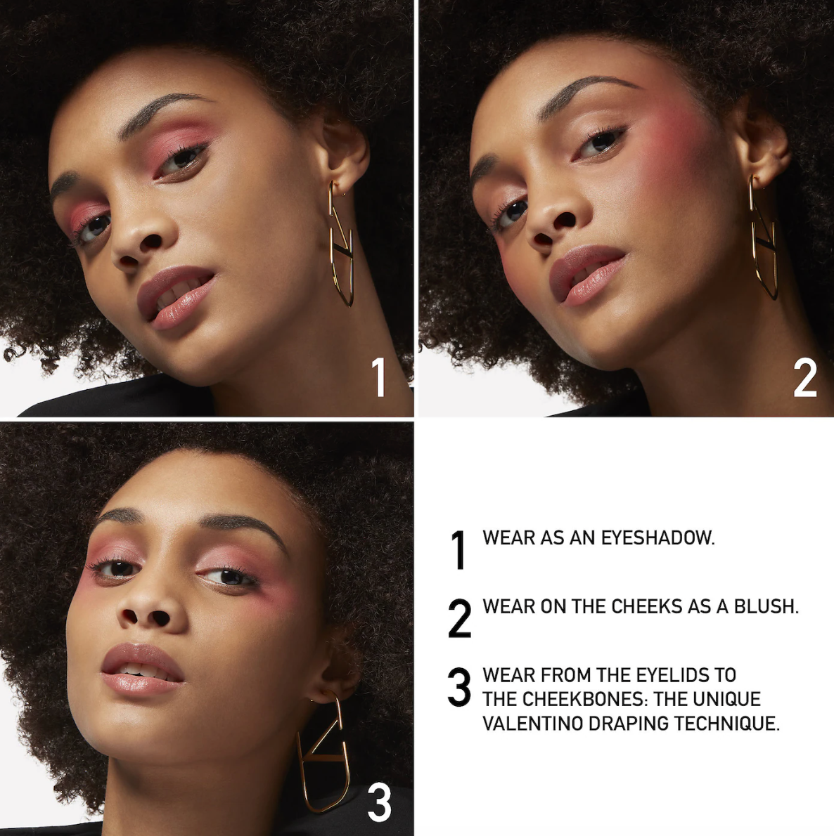 Eye2Cheek Eyeshadow and Blush - Limited Edition - 02 Very Rose  / Valentino