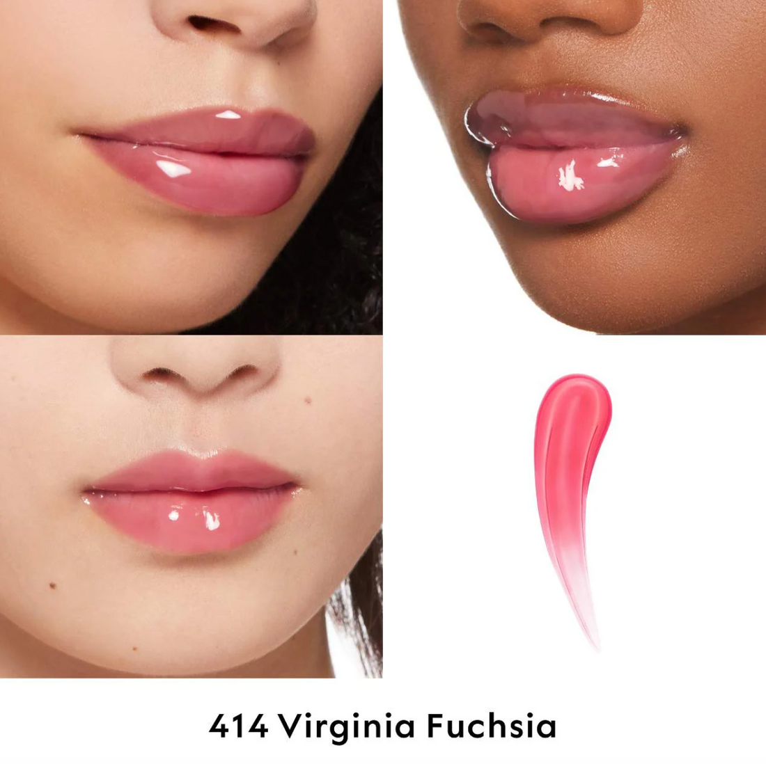 Gloss á Lévres Hydrating Plumping Lip Gloss/ 414 Virginia fuschia- Gucci PREVENTA.