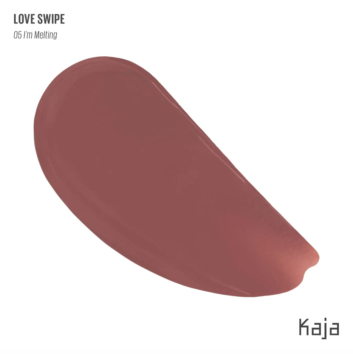 Love Swipe Lightweight Cushiony Lip Mousse/05 I'm Melting - Kaja. - PREVENTA