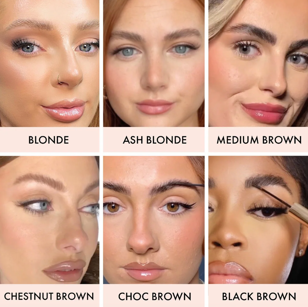 Tint and Texture Brow Gel/Black Brown- Iconic London. - PREVENTA