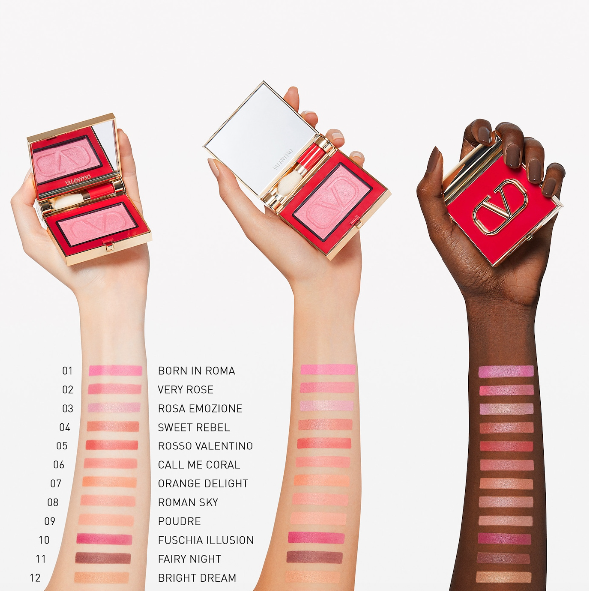 Eye2Cheek Eyeshadow and Blush - Limited Edition -07 Orange Delight/ Valentino