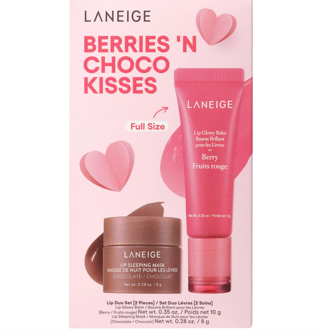 Berries 'N Choco Kisses Set / PREVENTA  - Laneige