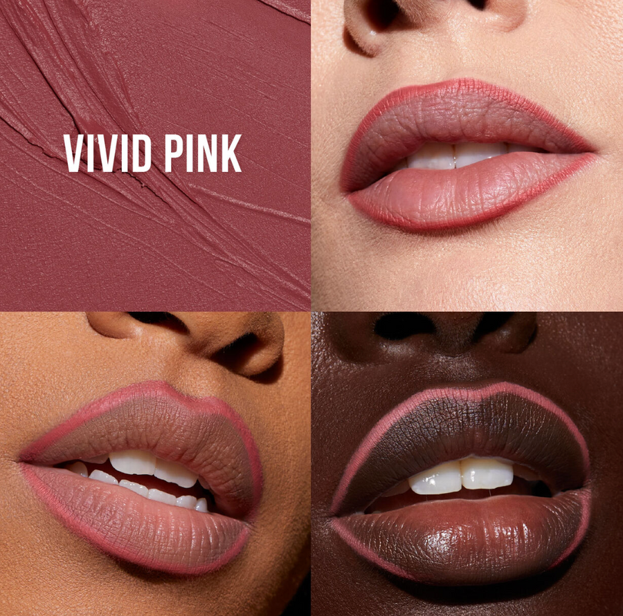 Lip Contour 2.0 Automatic Matte Lip Pencil / Vivid Pink - Huda Beauty.