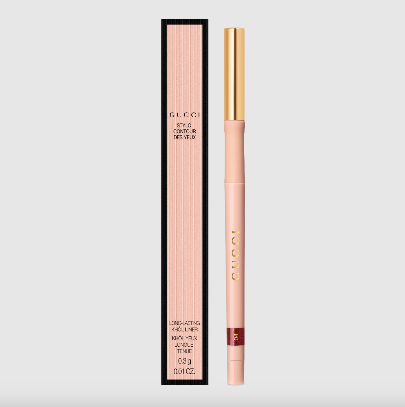 Stylo contour des yeux eyeliner / 04 Bordeaux - Gucci Beauty.