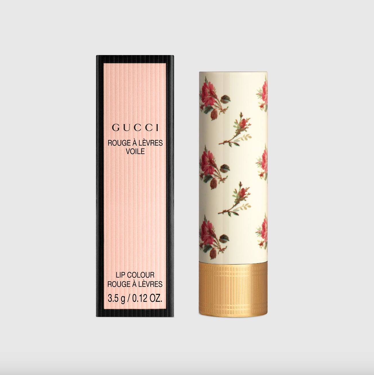 Rouge à lèvres voile lipstick / 203 Mildred Rosewood - Gucci Beauty.