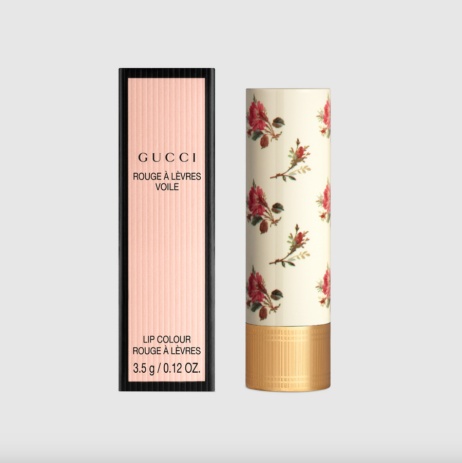 Rouge à lèvres voile lipstick / 518 Amy Blush  - Gucci Beauty.