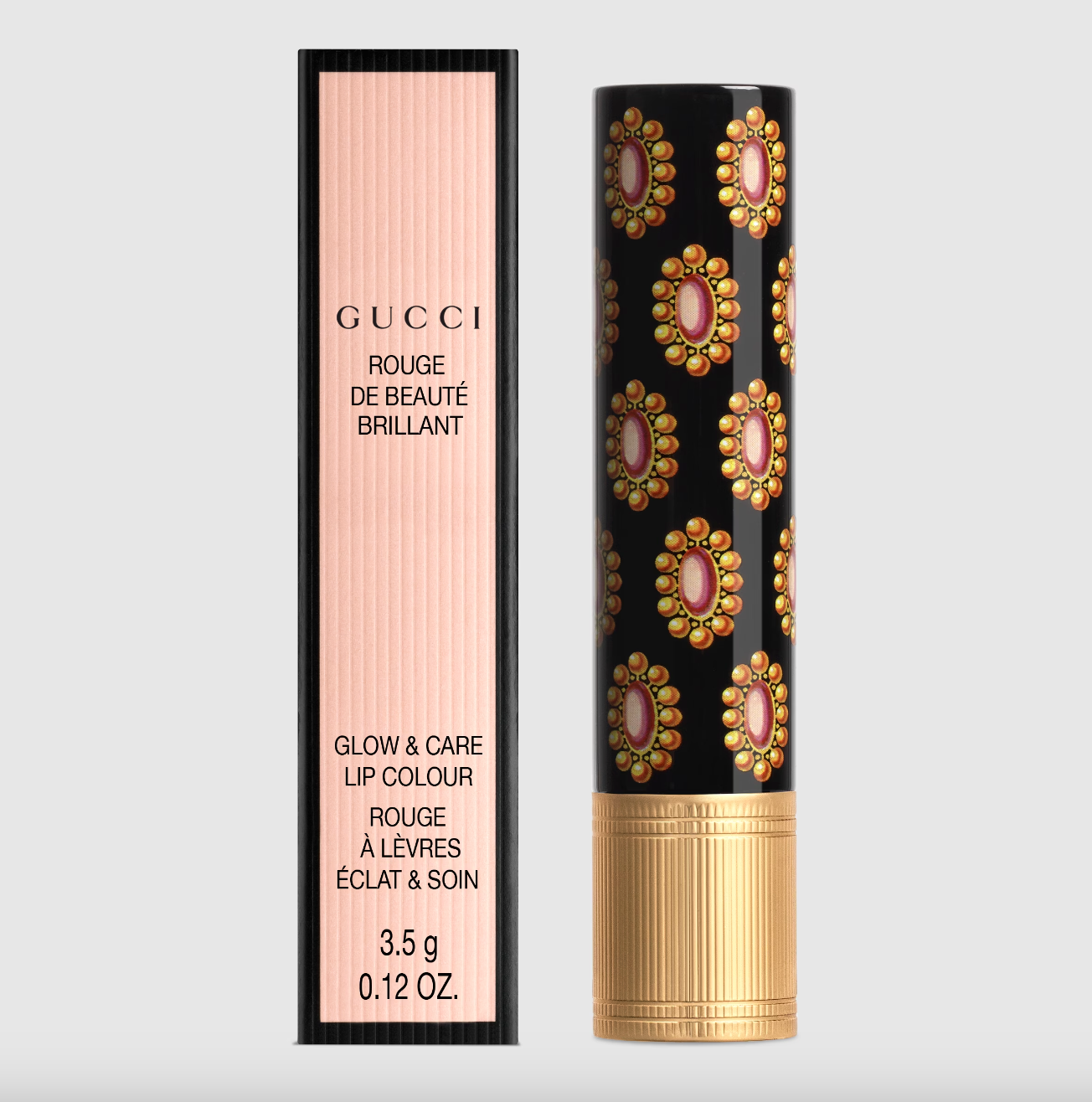 Rouge de beauté brillant/ 307 Louise Orange - Gucci Beauty.