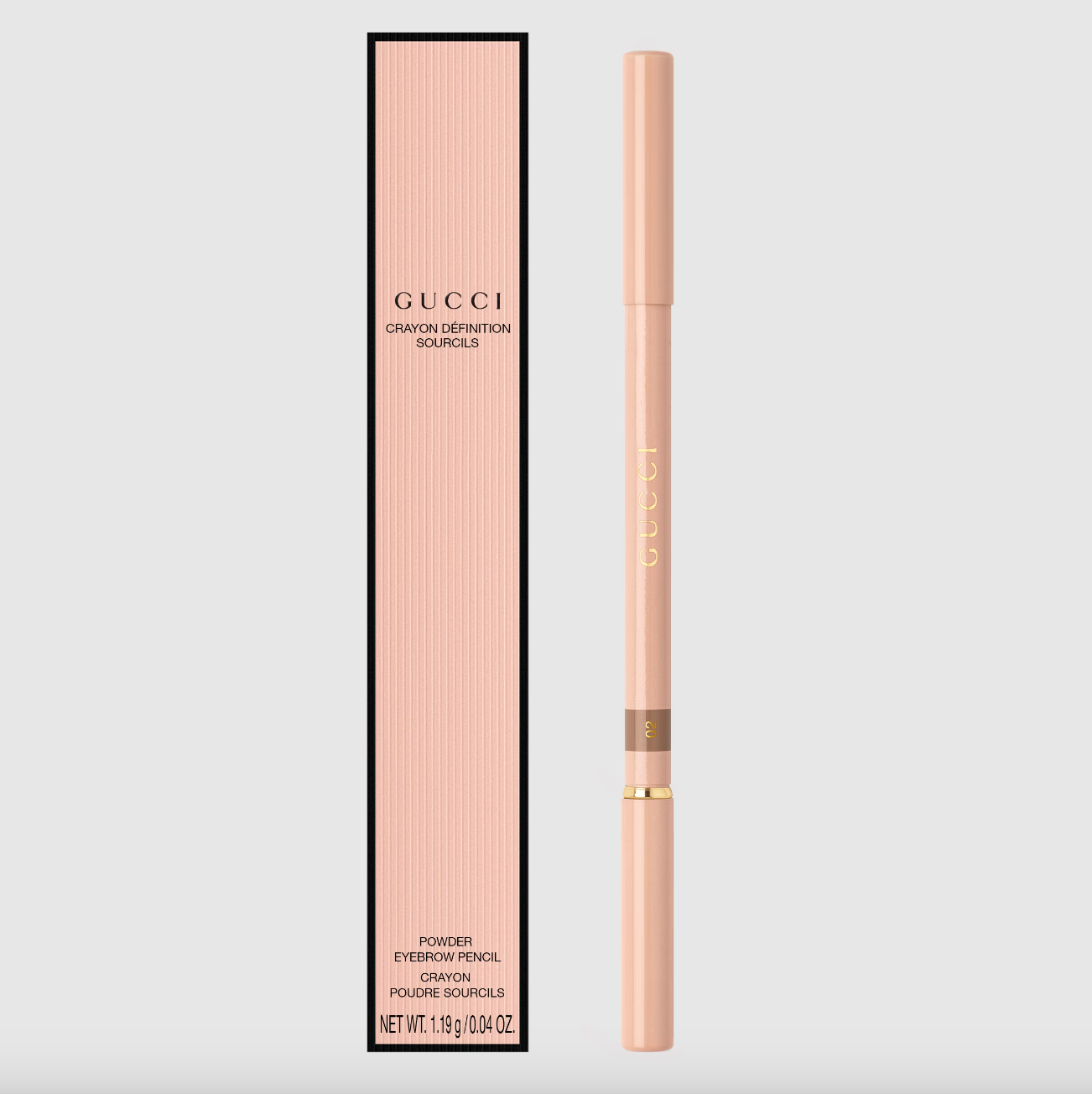 Crayon Définition Powder Eyebrow Pencil/02 Blond - Gucci Beauty.