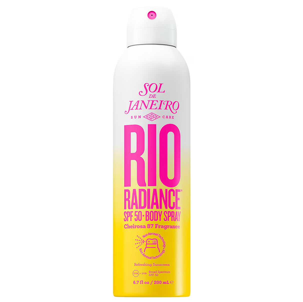 Rio Radiance™ SPF 50 Body Spray Sunscreen with Niacinamide 200ml - Sol de Janeiro.