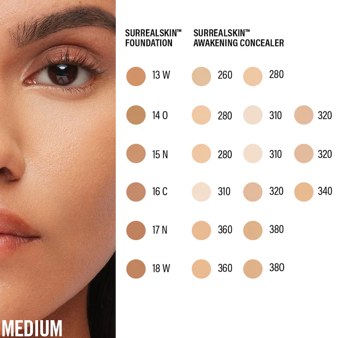 SurrealSkin™ Awakening Concealer / 310 medium neutral - MAKEUP BY MARIO PREVENTA