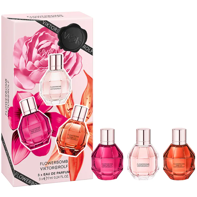 Mini Flowerbomb Perfume Trio Set - Viktor&Rolf PREVENTA.