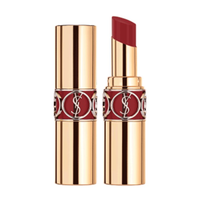 YSL Rouge Volupté Shine / 130 Burnt Suede - Yves Saint Laurent.