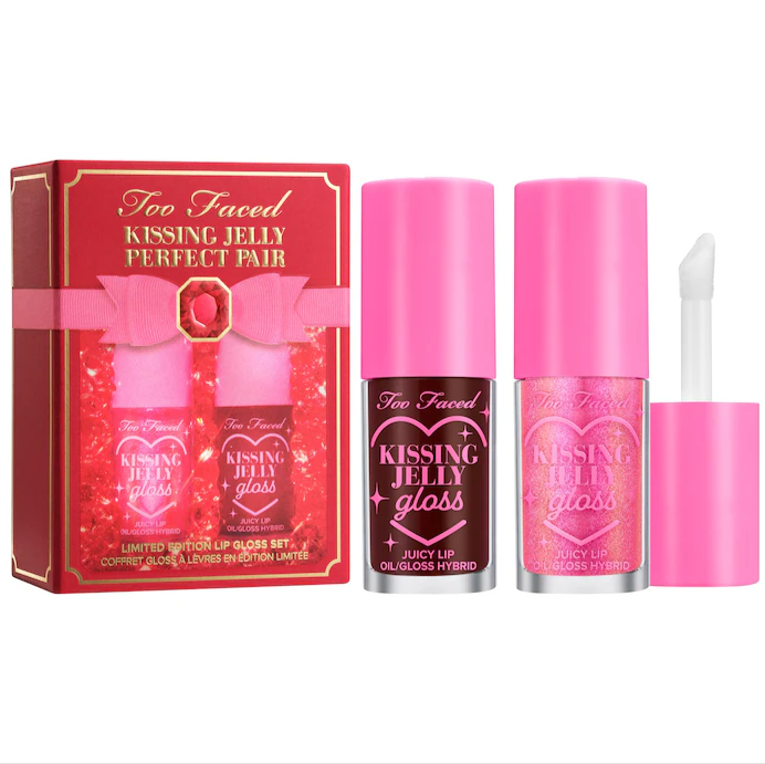 Kissing Jelly Perfect Pair Lip Gloss Set - Too Faced.