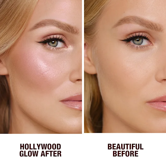 Hollywood Glow Glide Face Architect Highlighter - Pillow Talk Glow - Charlotte Tilbury.
