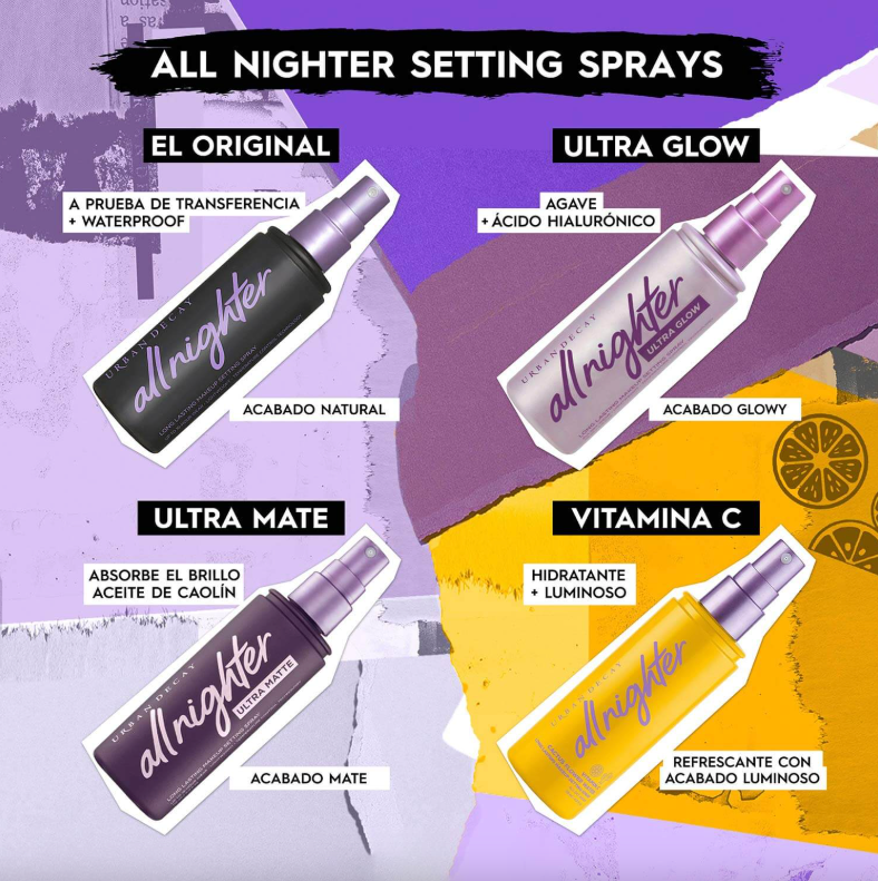 All nighter ultra matte setting spray 118ml - Urban Decay