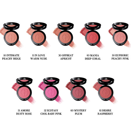 Luminous Silk Glow Blush / 61 Desire - Armani Beauty.