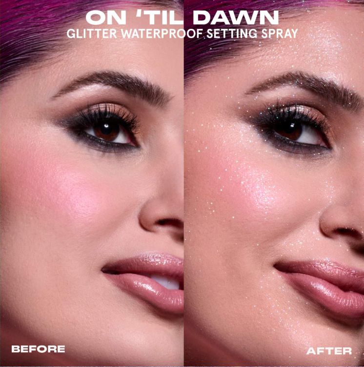 On 'Til Dawn Glitter Waterproof Setting Spray 143ml - One Size