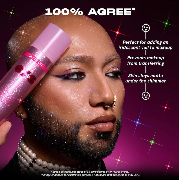 On 'Til Dawn Glitter Waterproof Setting Spray 143ml - One Size