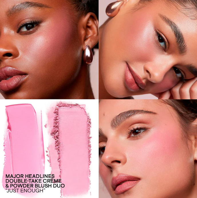 Double-Take Creme & Powder Blush / Just Enough - Patrick Ta.