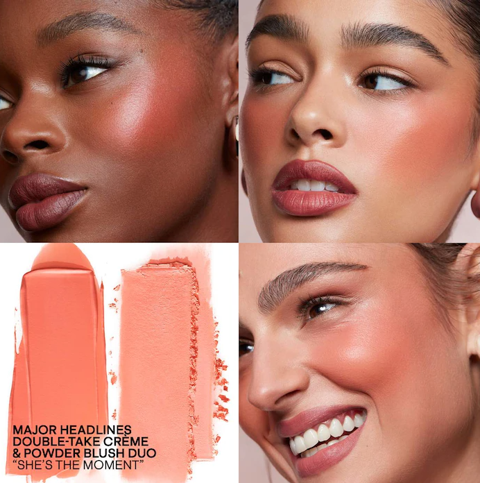 Double-Take Creme & Powder Blush / She's the Moment - Patrick Ta.