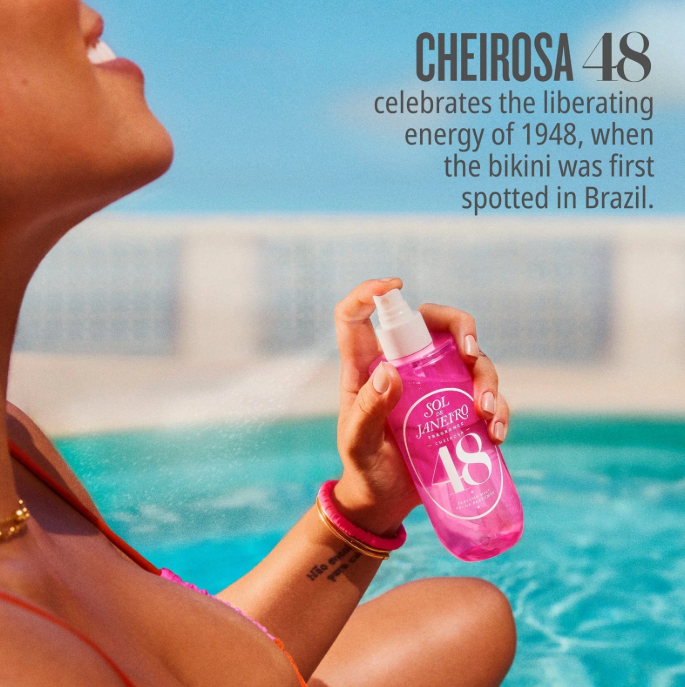 Mini Cheirosa 48 Perfume Mist Hair & Body Fragrance Mist 90 ml - Sol de Janeiro.