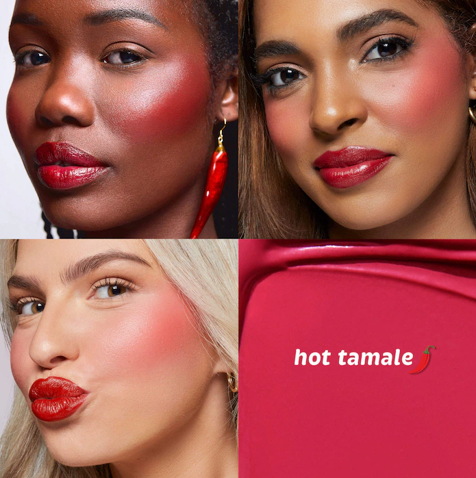 maracuja multi-stick cream blush stick & lip tint with hyaluronic acid / Hot Tamale - TARTE.