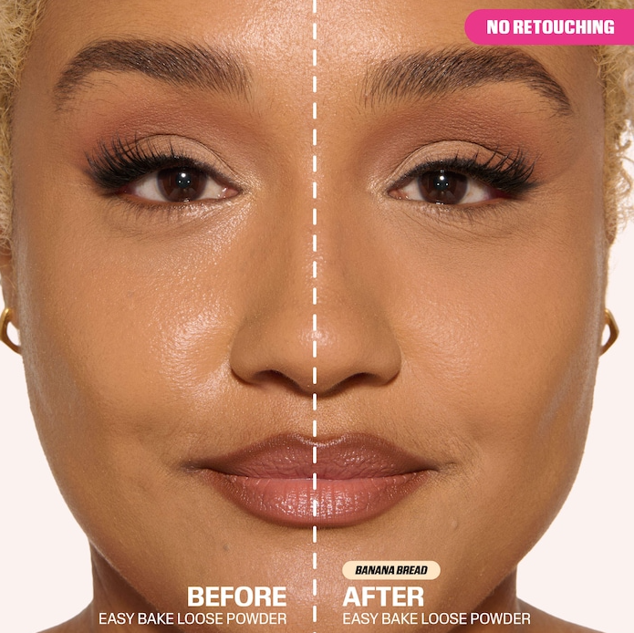 Mini Easy Bake Loose Baking & Setting Powder/ Banana Bread - HUDA BEAUTY