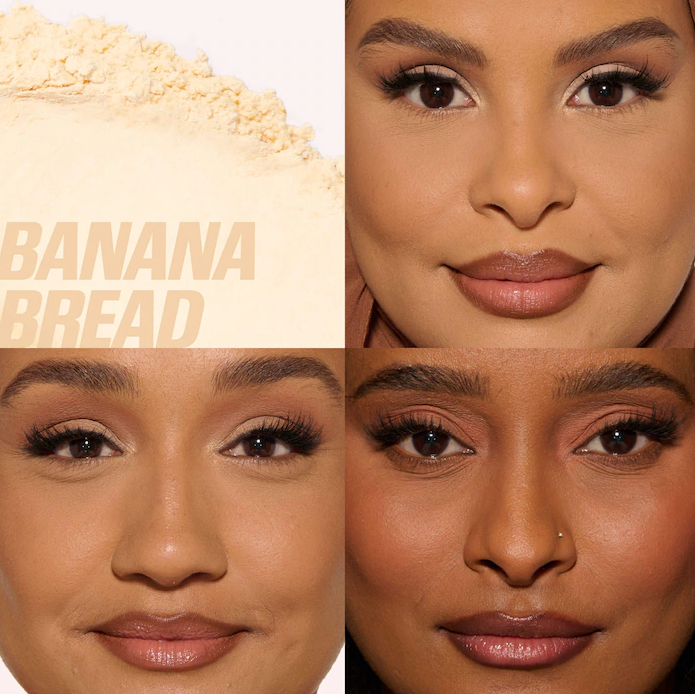 Mini Easy Bake Loose Baking & Setting Powder/ Banana Bread - HUDA BEAUTY