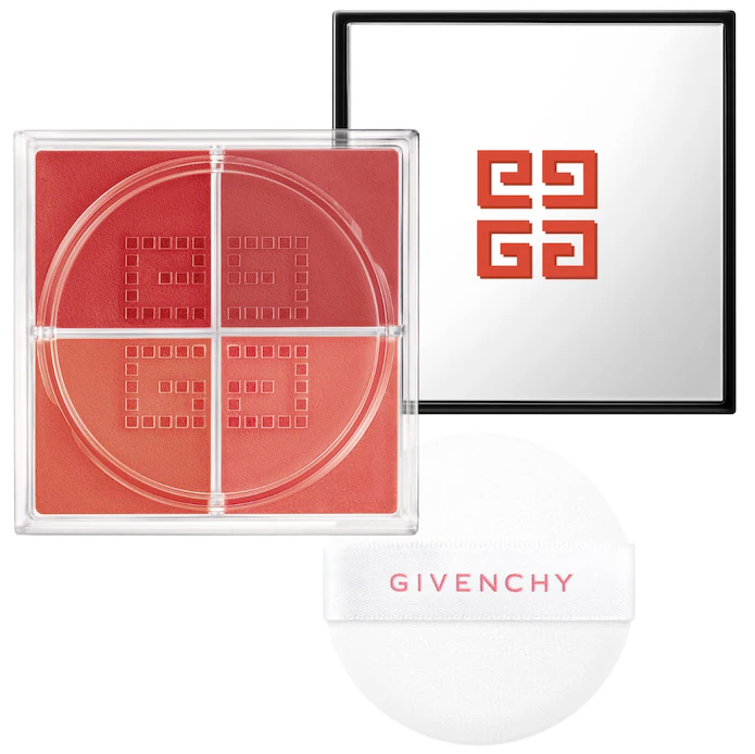 Prisme Libre Loose Powder Blush 12H Radiance / 6 Flanelle Rubis - Givenchy