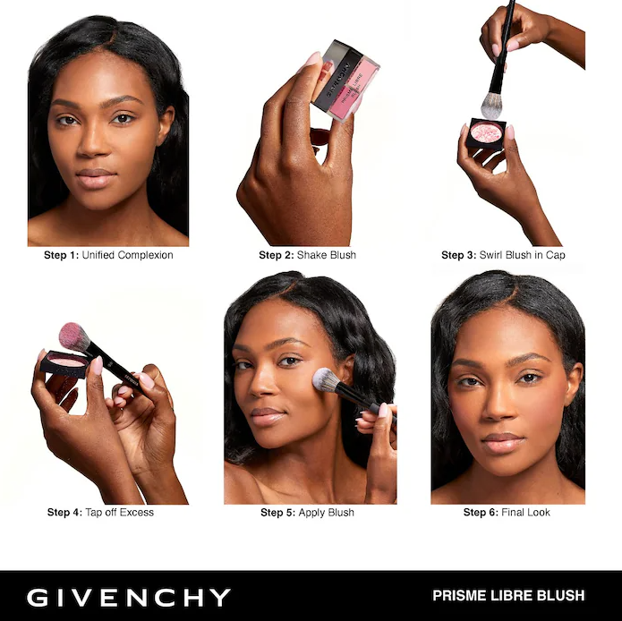 Prisme Libre Loose Powder Blush 12H Radiance / 2 Taffetas Rosé - Givenchy