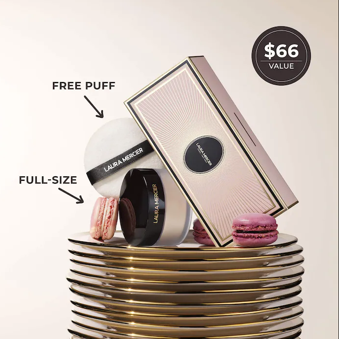 Indulgent Icons Ultra-Blur Translucent Loose Setting Powder & Velour Puff Duo Gift Set - Laura Mercier (Copia)