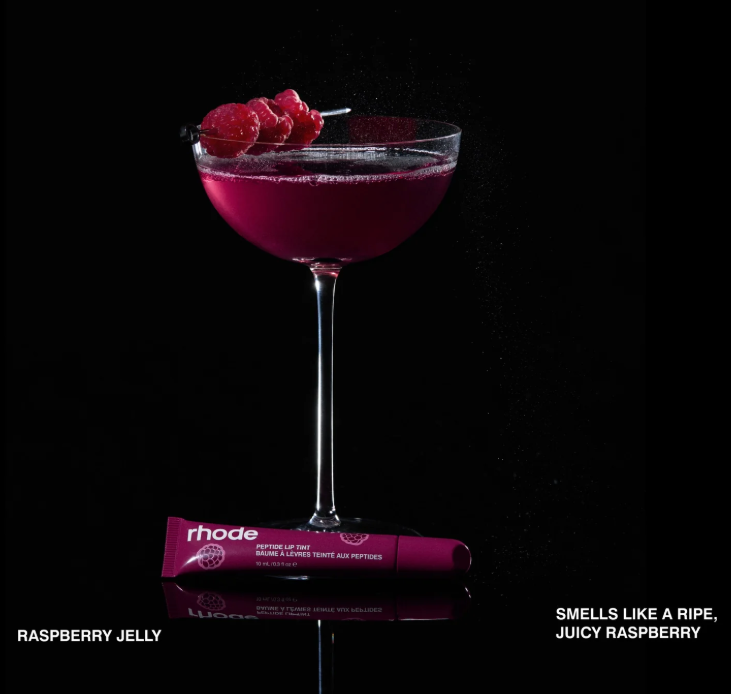 scented peptide lip tint /  Raspberry Jelly - Rhode.