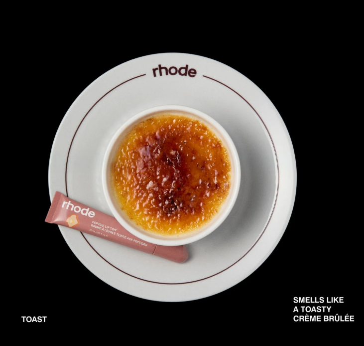 scented peptide lip tint / Toast - Rhode.