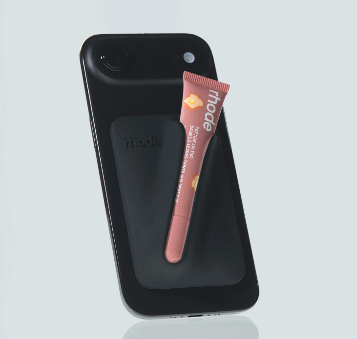 Snap-on lip case / Black - Rhode.