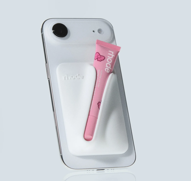 Snap-on lip case / White - Rhode.