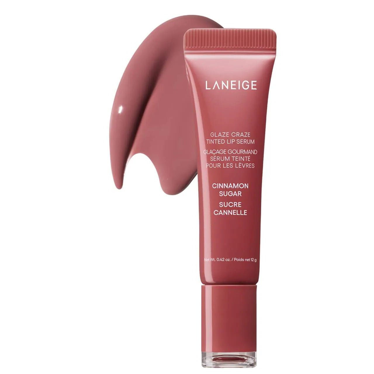 Glaze Craze Tinted Polypeptide Lip Serum / Cinnamon Sugar - LANEIGE.