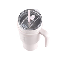 40 OZ COLD1 TUMBLER WITH HANDLE / COTTON - REDUCE.