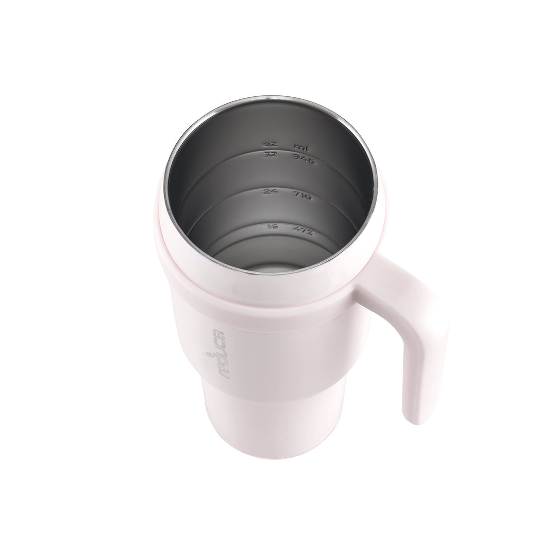 40 OZ COLD1 TUMBLER WITH HANDLE / COTTON - REDUCE.