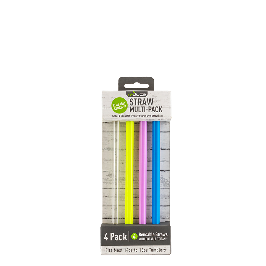 COLDEE STRAWS 4PK- REDUCE.